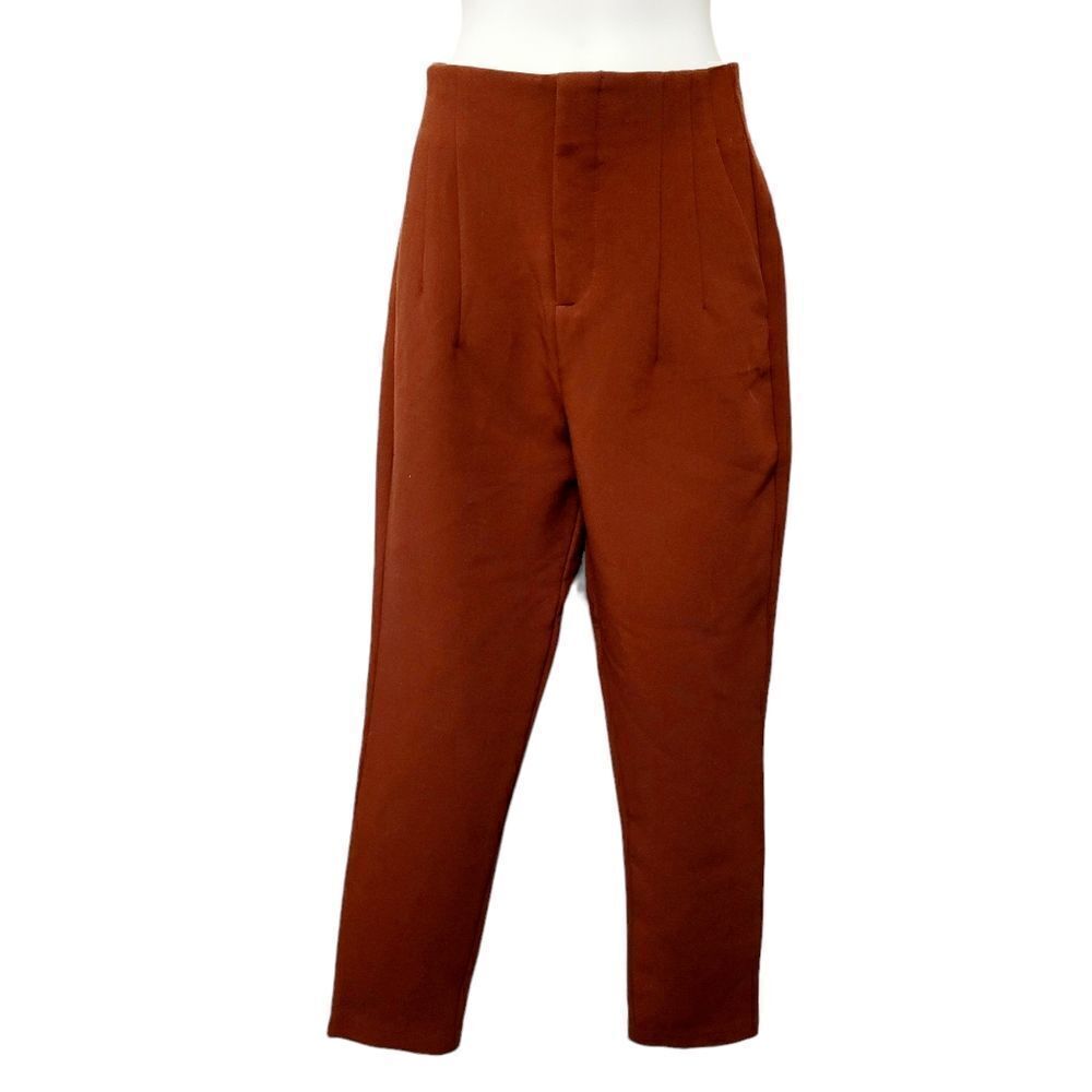 2/$20 Forver 21 Brown Plain Casual Dress Pants Size: Small